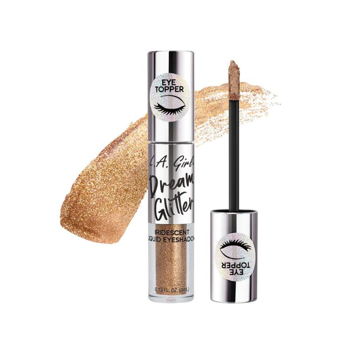 Fard à paupières liquide Dreamy Glitter - L.A. Girl : Golden Rays   - 1
