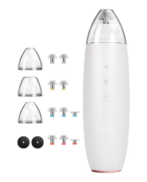 Éliminateur de points noirs par microdermabrasion | 7 en 1 - Geske : White Rose - 3