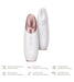 Masseur pour le contour des yeux Warm & Cool Energizer 6 en 1 - Or rose blanc - Geske - 4