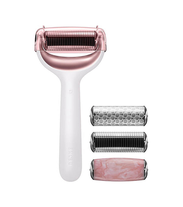 Rouleau facial microneedle - Geske : White Rose Gold - 2