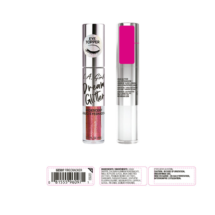 Fard à paupières liquide Dreamy Glitter - L.A. Girl : Firecracker - 2