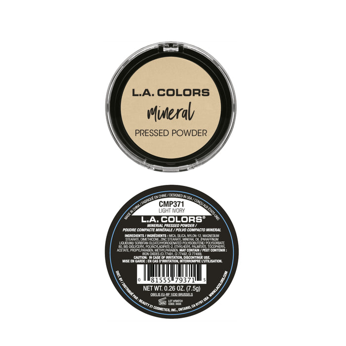 Poudres minérales compactes - L.A. Colors : Light Ivory - 2