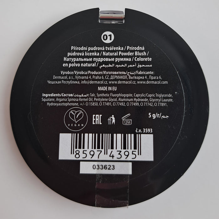 Dermacol Poudre Blush Naturel - Dermacol : 01 - 2