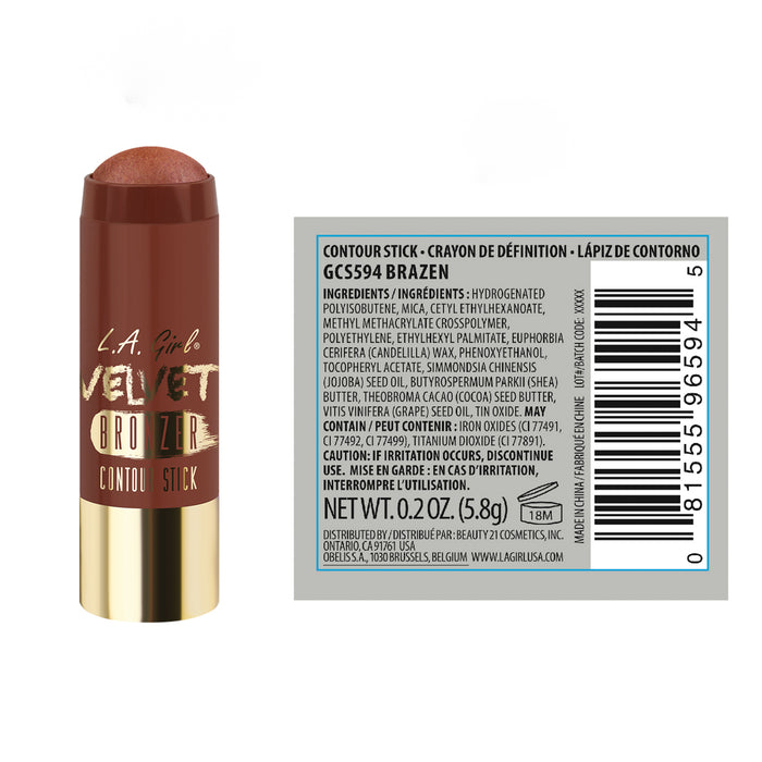 Stick Contour Visage - Stick Contour Velours - L.A. Girl : Brazen - 2
