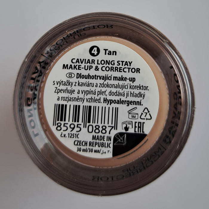 Maquillage &amp; Correcteur - Caviar Long Stay - Dermacol : Base de maquillaje y corrector caviar - 04 - 2