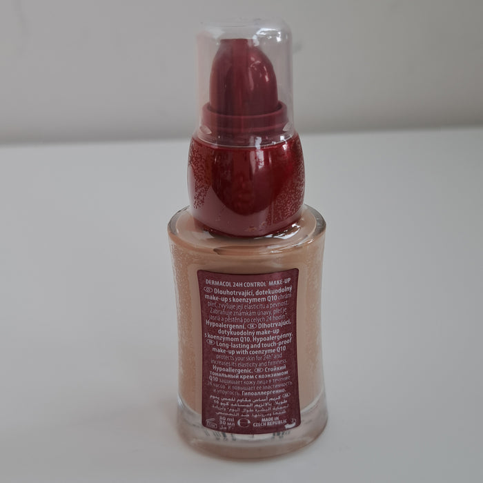 Maquillage longue tenue avec Q10 - 24 H Control Long Lasting - Dermacol : Base de maquillaje 24h control long lasting - 02 - 2