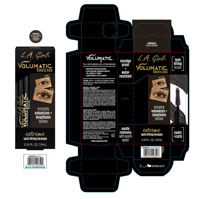 Mascara - Volumatique - L.A. Girl : Black - 2