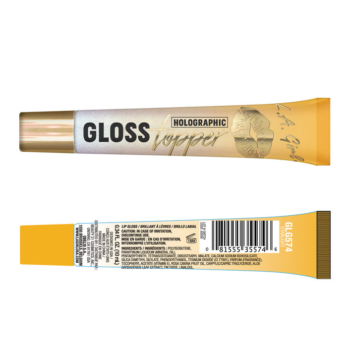 Brillant à lèvres holographique Gloss Topper - L.A. Girl : Starlight - 3