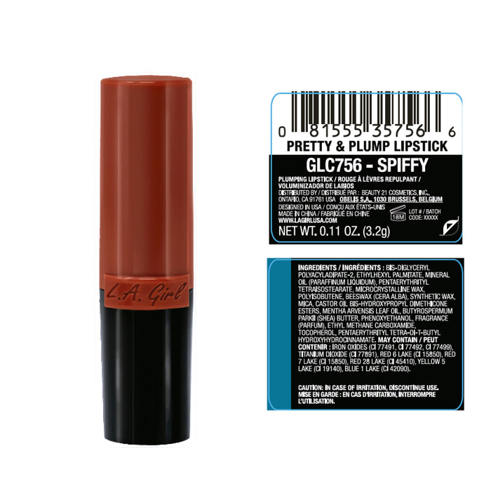 Rouge à lèvres Pretty & Plump - L.A. Girl : Spiffy - 2