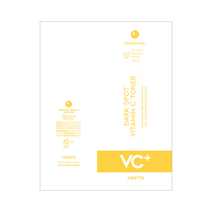 Tonique Vit C pour les taches sombres - Ootd - 2