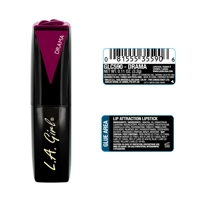 Barra de Labios - Attraction pour les lèvres - La Girl - L.A. Girl : Drama - 2