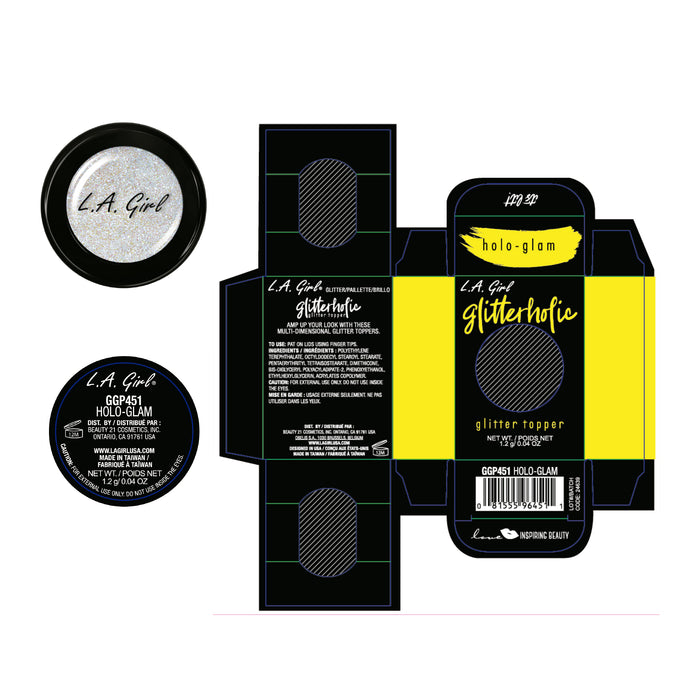 Ombre à Paupières - Glitter Topper Glitterholic - L.A. Girl - 3