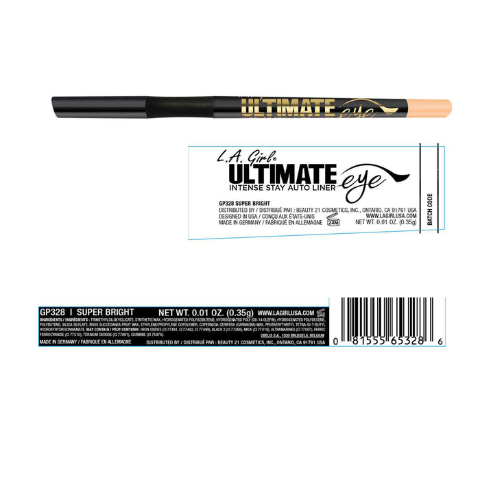 Crayon Yeux Automatique - Ultimate Intense - L.A. Girl : Super Bright - 2
