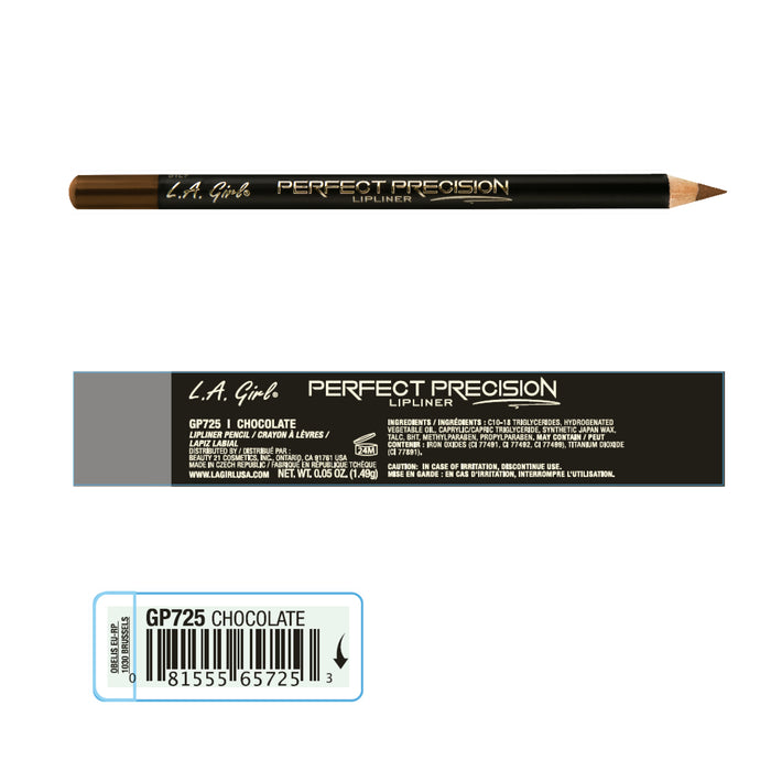 Rouge à lèvres - Précision parfaite - L.A. Girl : Chocolate - 2