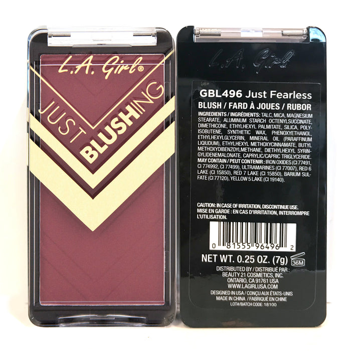 Colorete - Juste rougissant - L.A. Girl : Just Fearless - 2