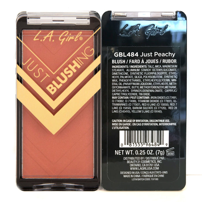 Colorete - Juste rougissant - L.A. Girl : Just Peachy - 2