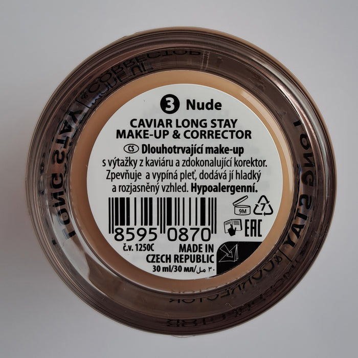 Maquillage &amp; Correcteur - Caviar Long Stay - Dermacol : Base de maquillaje y corrector caviar - 03 - 2