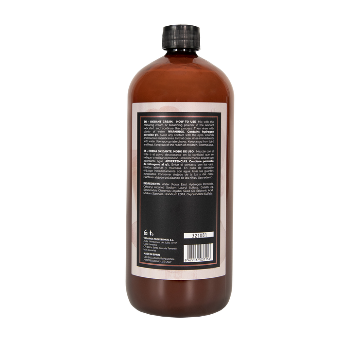 Crème décolorante et oxydante 30vol - 1000ml - Vegairoa - 5