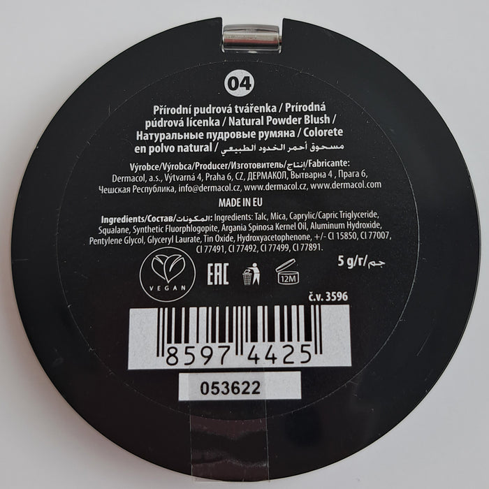 Dermacol Poudre Blush Naturel - Dermacol : 04 - 2