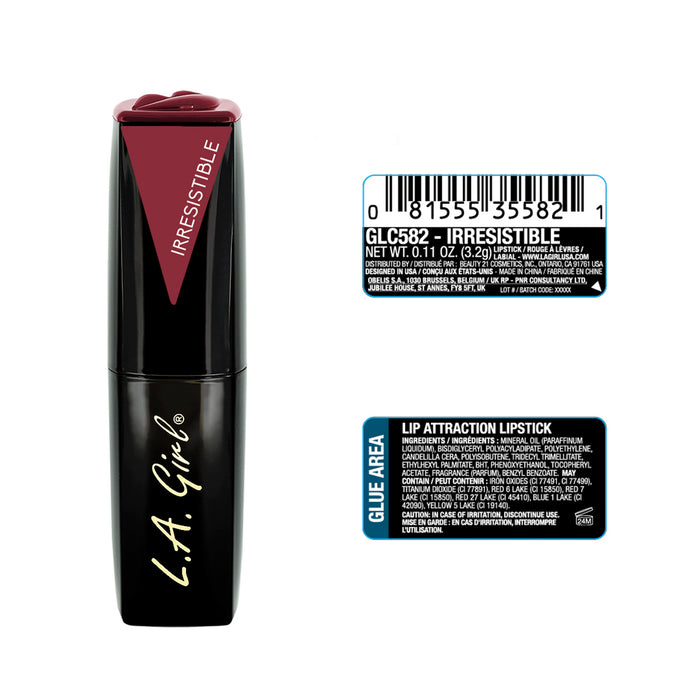 Barra de Labios - Attraction pour les lèvres - La Girl - L.A. Girl : Irresistible - 2