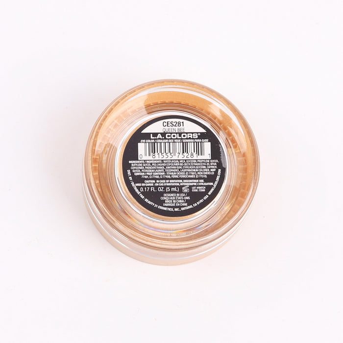 Fard à paupières crème métallisé Gelly Glam - L.A. Colors : Queen Bee - 2