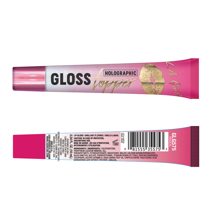 Brillant à lèvres holographique Gloss Topper - L.A. Girl : Magical - 3