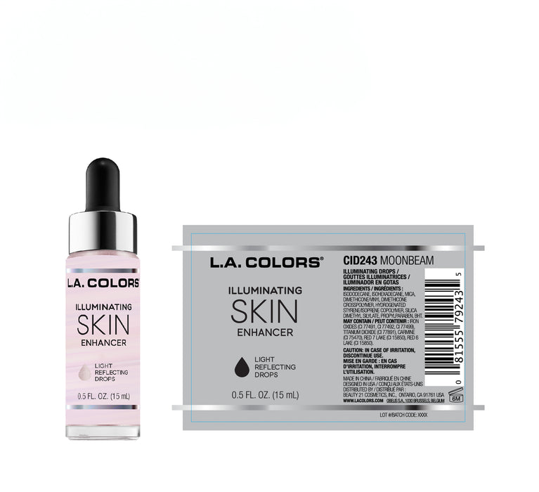 Illuminateur liquide rehausseur de peau - L.A. Colors : Moonbeam - 2