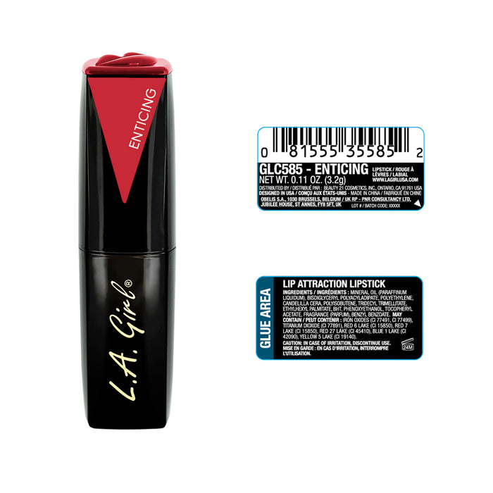 Barra de Labios - Attraction pour les lèvres - La Girl - L.A. Girl : Enciting - 2