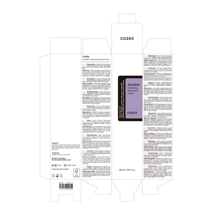 Lotion clarifiante pour le visage - 150 ml - Cosrx - 4