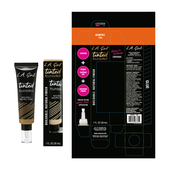 Fond de Teint Base de Maquillaje - L.A. Girl : Tan - 2