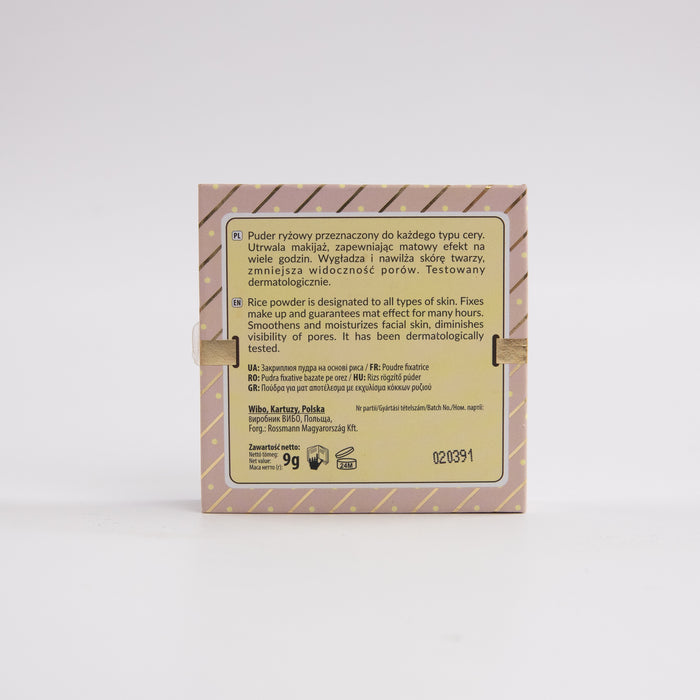 Poudre compacte - Poudre de riz au chocolat blanc en poudre - Lovely - 3