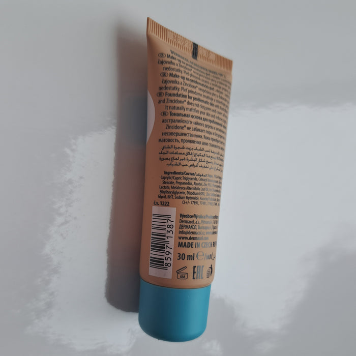 Fondation Acnecover - Dermacol : 2 - 3