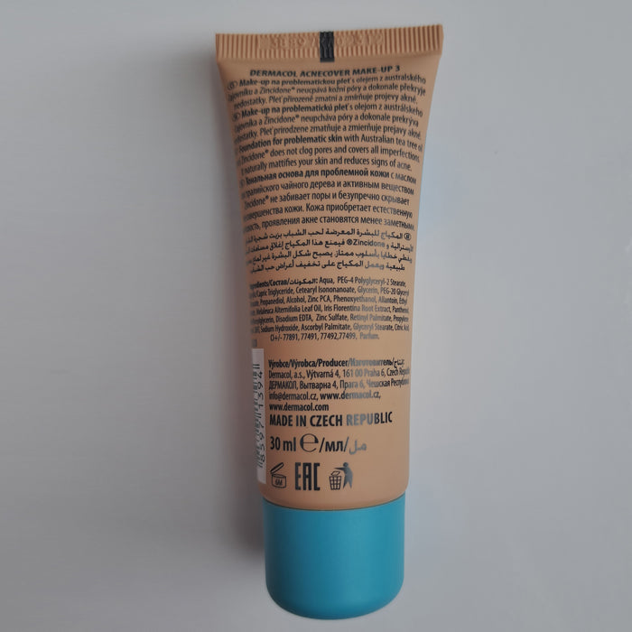 Fondation Acnecover - Dermacol : 3 - 3
