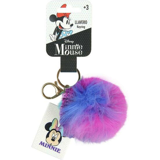 Porte-clés Pompom Minnie Blanc - Cerdá - 2
