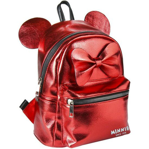 Sac à dos Casual Mode en simili-cuir Minnie - Rouge - Cerdá - 1