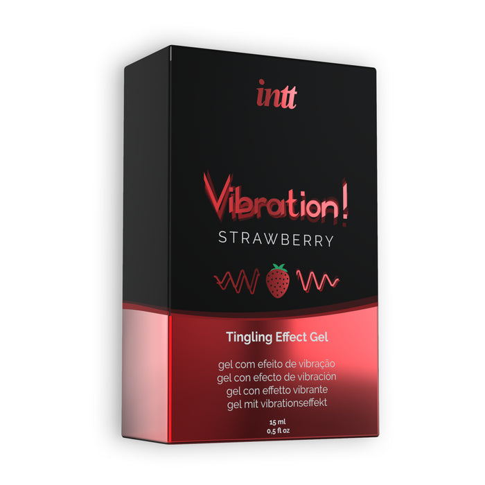 Lubrifiant Liquide à la Fraise 15ml - Intt - 1
