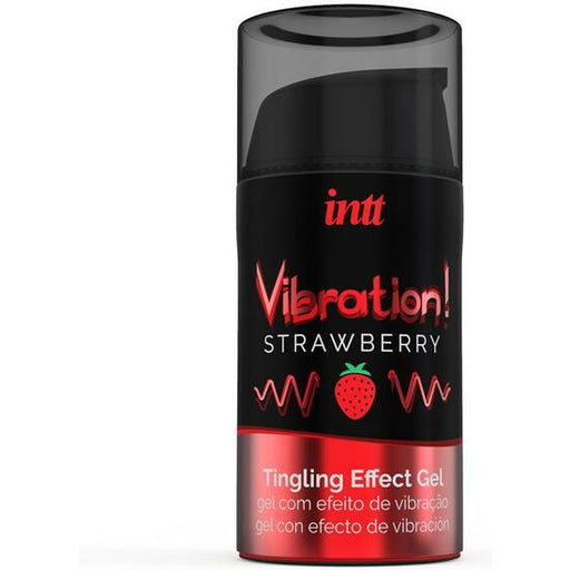 Lubrifiant Liquide à la Fraise 15ml - Intt - 2