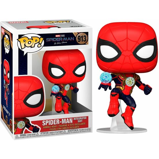 Figurine Pop Marvel Spiderman No Way Home Costume intégré Spiderman - Funko - 1