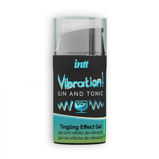 Vibrateur liquide Vibration Gin Tonic 15ml - Intt - 1