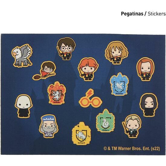 Ensemble de papeterie coloriable Harry Potter Blue - Cerdá - 5