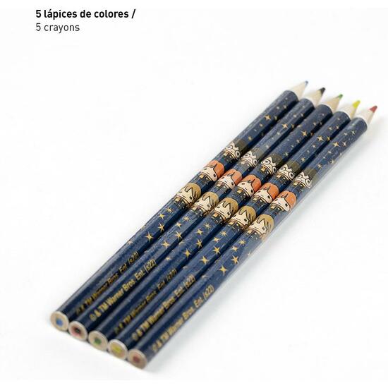 Ensemble de papeterie coloriable Harry Potter Blue - Cerdá - 6