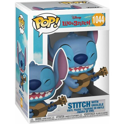 Figurine Pop Disney Lilo et Stitch - Stitch avec Ukulélé - Funko - 1