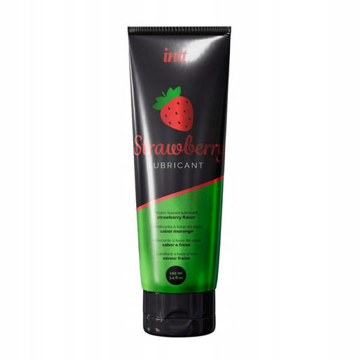Lubrifiant à base d'eau 100ml - Fraise - Intt - 1