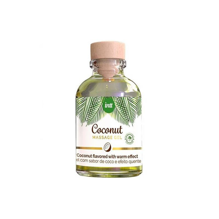 Gel de massage végétalien comestible Coco 30ml - Intt - 1