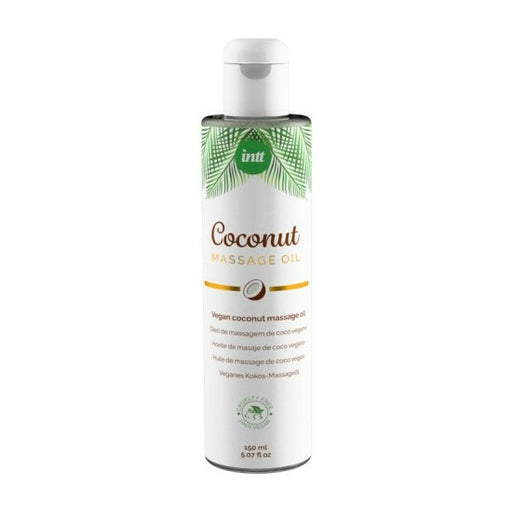 Massage à l'huile végétalienne noix de coco 150ml - Intt - 1