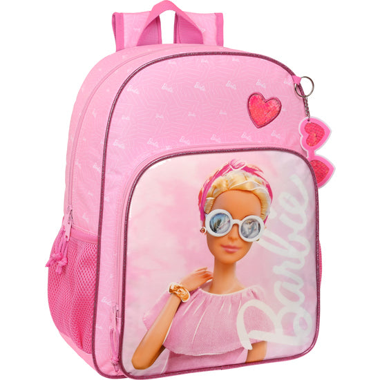 Sac à dos de 33 cm Adapt.carro Barbie "Girl" - Safta - 1