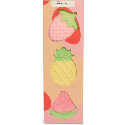 Coffret cadeau 3 bombes de bain arômes fruits - Idc Institute - 1