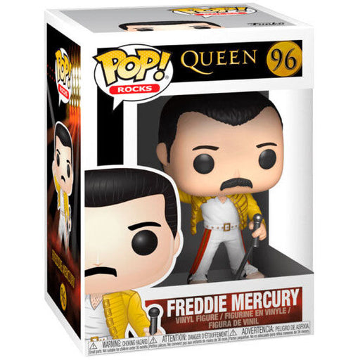 Figurine Pop Queen Freddie Mercury Wembley 1986 - Funko - 1