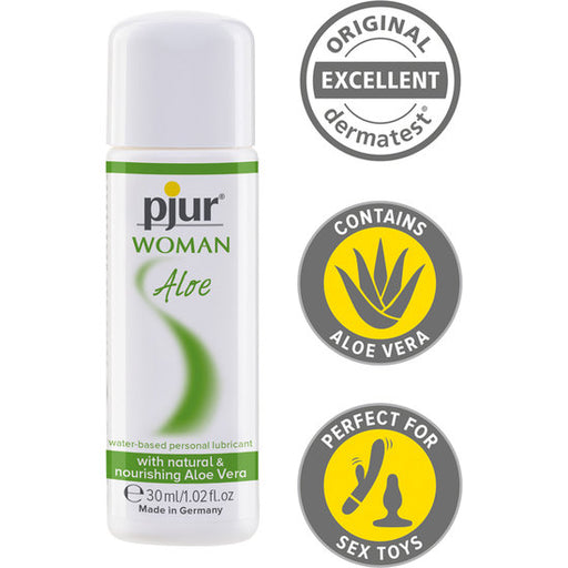 Lubrifiant à base d'eau à l'aloe vera pour femme de 30 ml - Pjur - 2