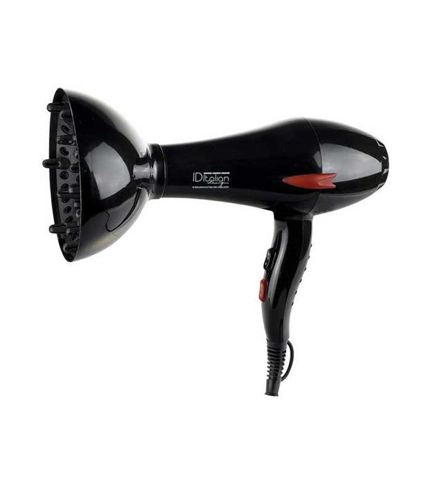 Sèche-cheveux Professionnel 2600 avec Diffuseur Plus - Id Italian Design - 2
